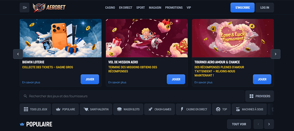 Aerobet capture d'écran